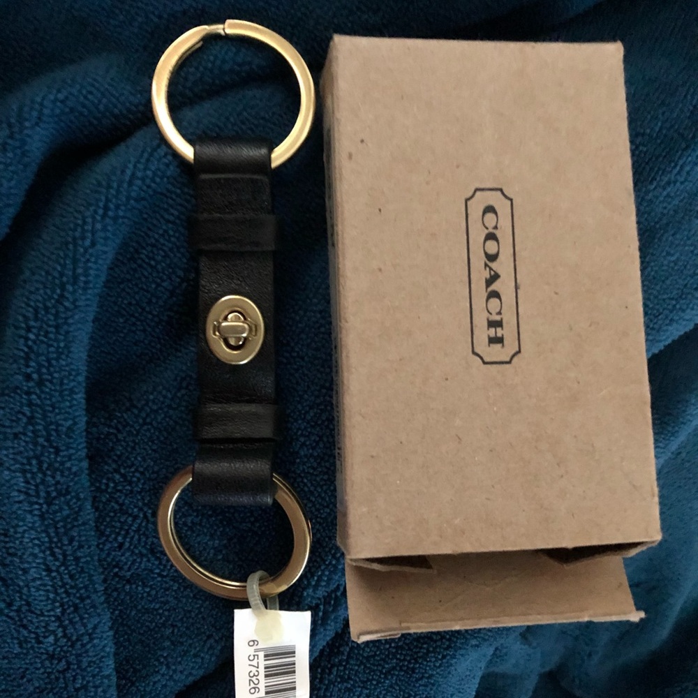 Coach Penelope valet keychain